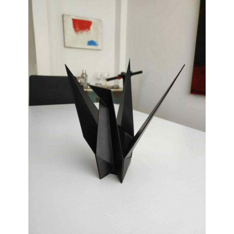 Escultura Origami Grulla Japonesa