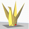 Escultura Origami Grulla Japonesa