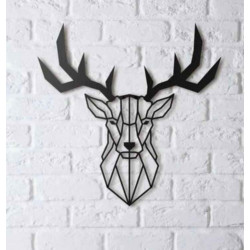 Cuadro Geométrico Moderno Venado