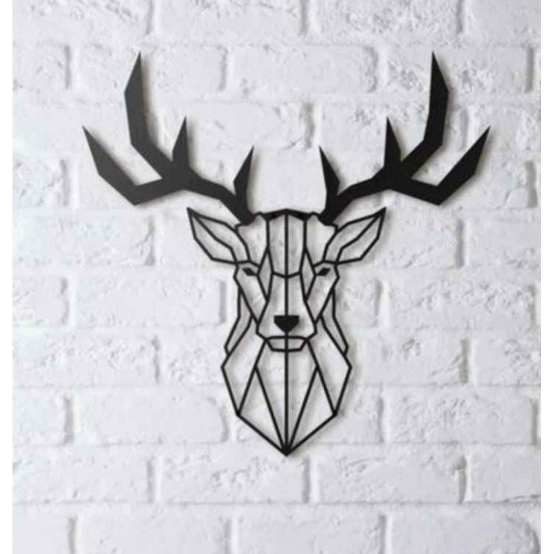 Cuadro Geométrico Moderno Venado