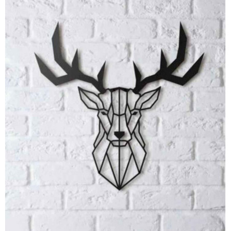 Cuadro Geométrico Moderno Venado