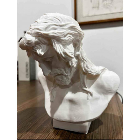 Escultura de cristo extraída del crucifijo de Donatello