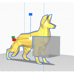 Escultura Pastor Alemán.