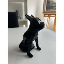 Escultura Boston Terrier