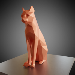 Escultura Gato