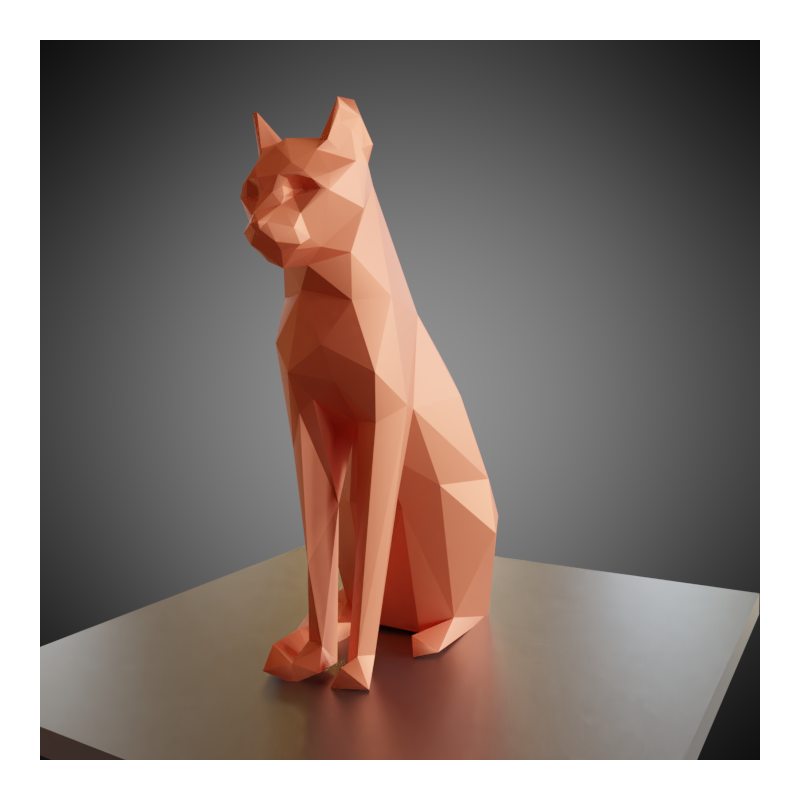 Escultura Gato