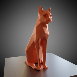 Escultura Gato