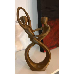 Escultura San Valentín, pareja